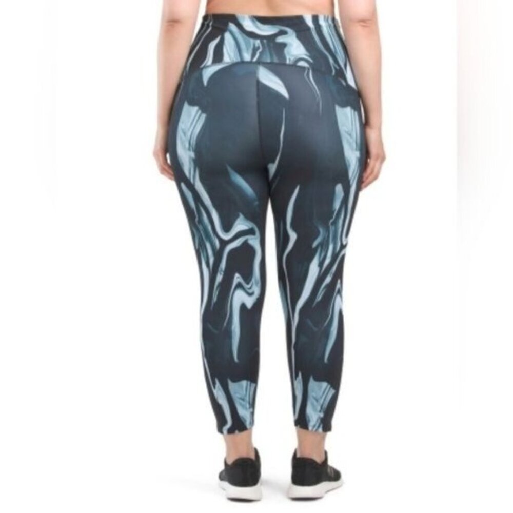 Spanx Booty Boost Active Marbled  Leggings size 3X - Picture 12 of 12